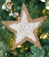 Sustainable Fabric Ornaments Star (Natural & Ivory) - TGW