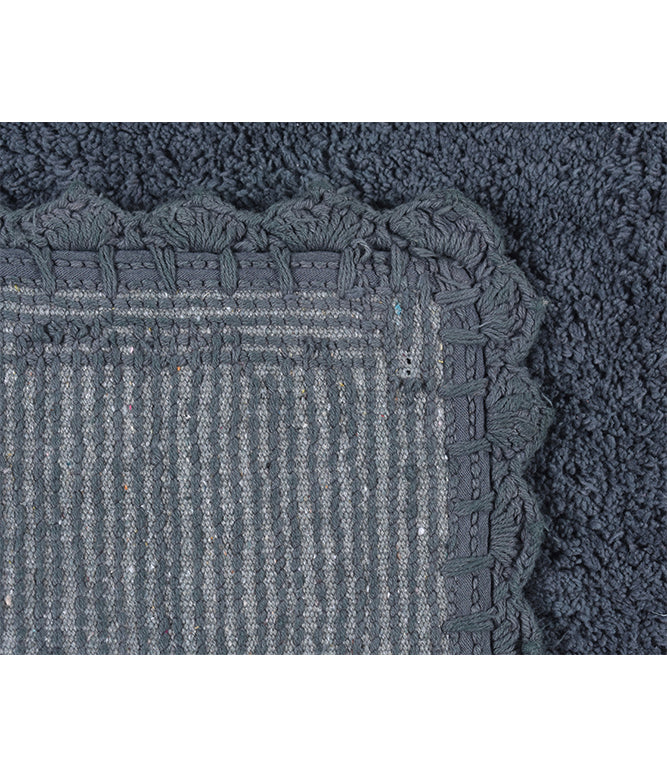 CLOUD WALK RECTANGLE BATH MAT - DARK GREY - TGW