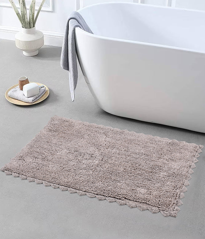 CLOUD WALK RECTANGLE BATH MAT - BEIGE - TGW