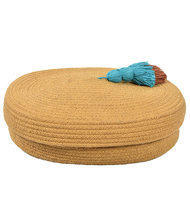 Joyful Woven Box (Ochre) - TGW