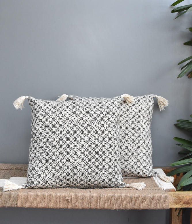 Dot & Dash Cushion Set of 2