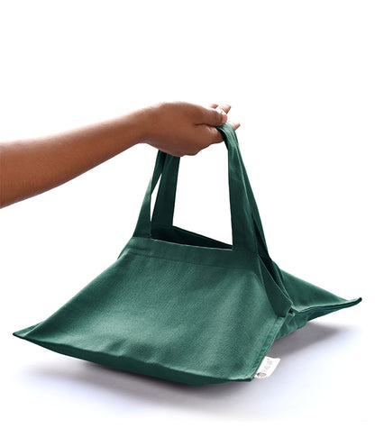 Solid Pot Luck Bag - Emerald Green