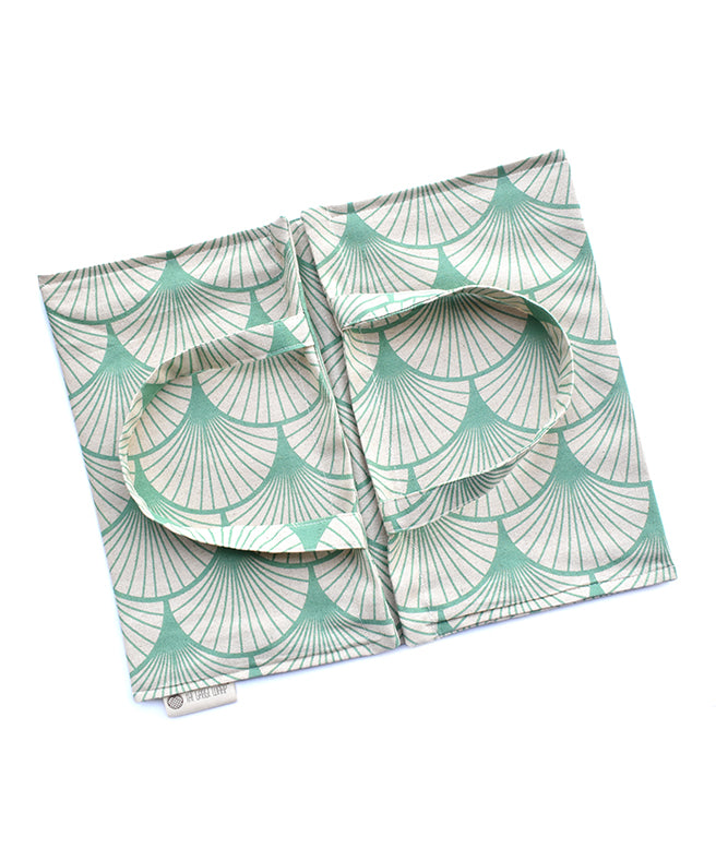 Feather Green Pot Luck Bag