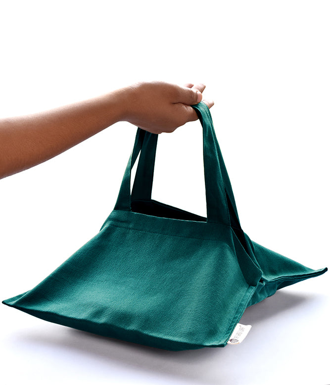 Solid Pot Luck Bag - Teal Ocean Blue