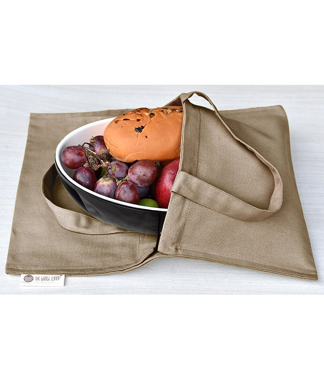 Solid Pot Luck Bag - Dusty Camel