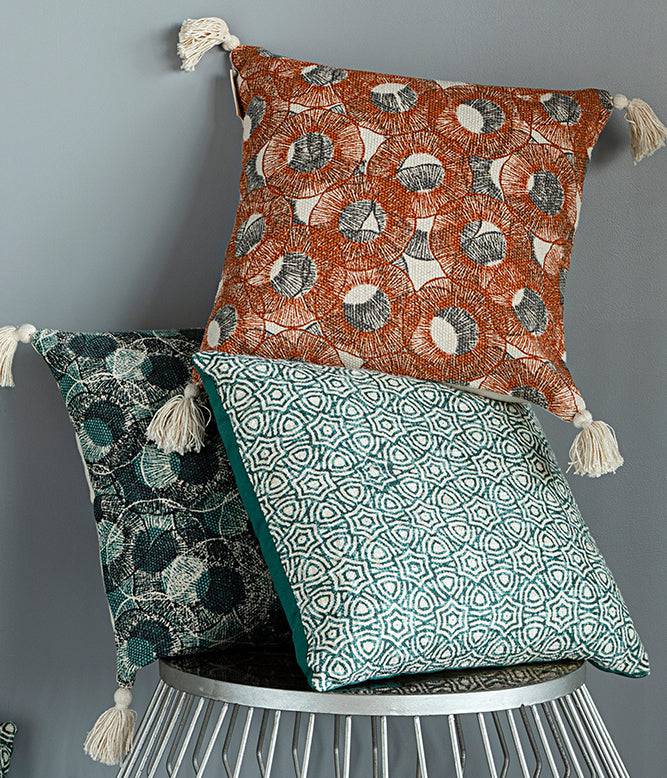 Archaic Cushion Cover (Rust) - TGW