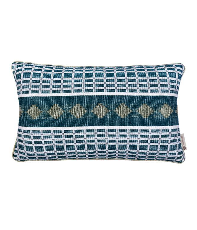 Blocked Meraki Lumbar Cushion Cover - TGW