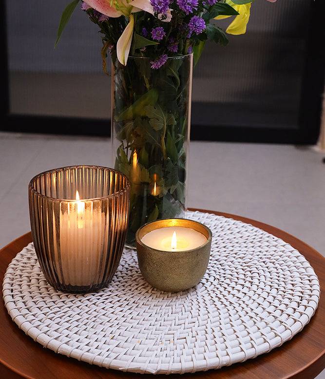 Calming Grey Round Mat - TGW