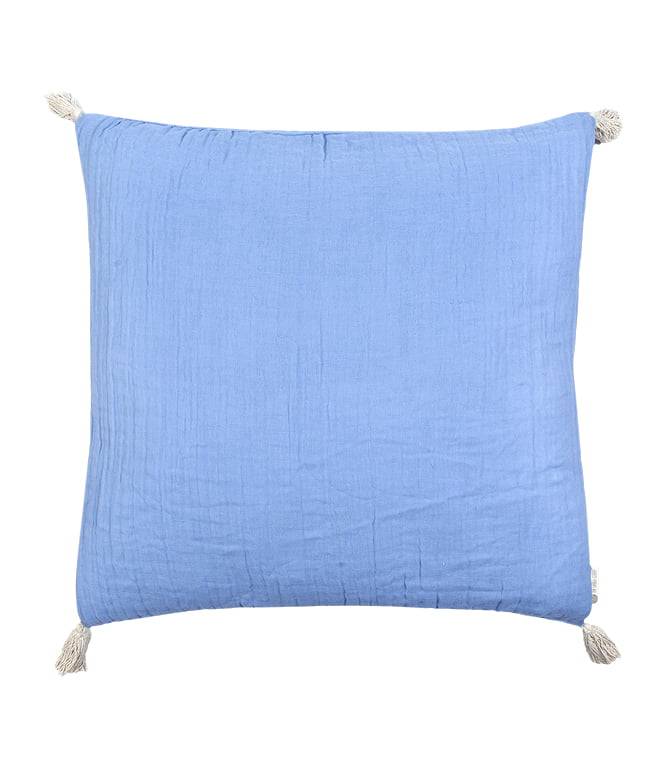 Chiffon Blue Cushion Cover - TGW