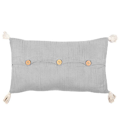 Chiffon Grey Cushion Cover - TGW