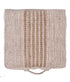 COTTON JUTE STRIPE CLUSTER FLOOR CUSHION - TGW