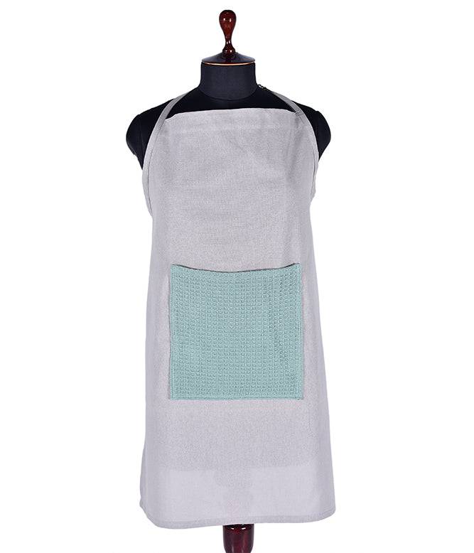 Culinary Companions - Chic Grey & Green Apron - TGW