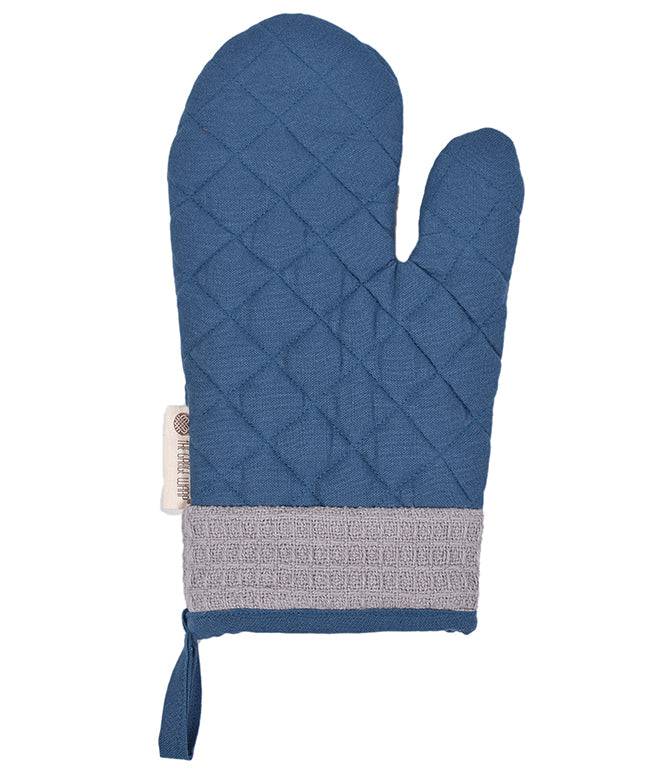 Culinary Companions - Chic Grey &amp; Teal Glove &amp; Pot holder Combo - TGW