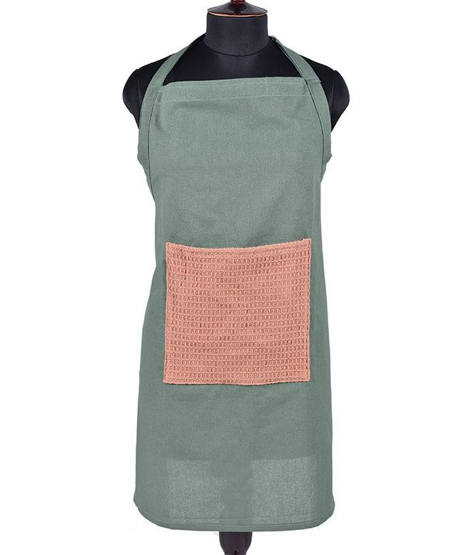 Culinary Companions - Sage Green &amp; Rose Pink Apron - TGW