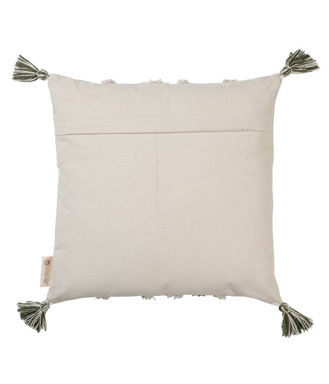 Dia Fleecy Cushion Cover (Olive) - TGW