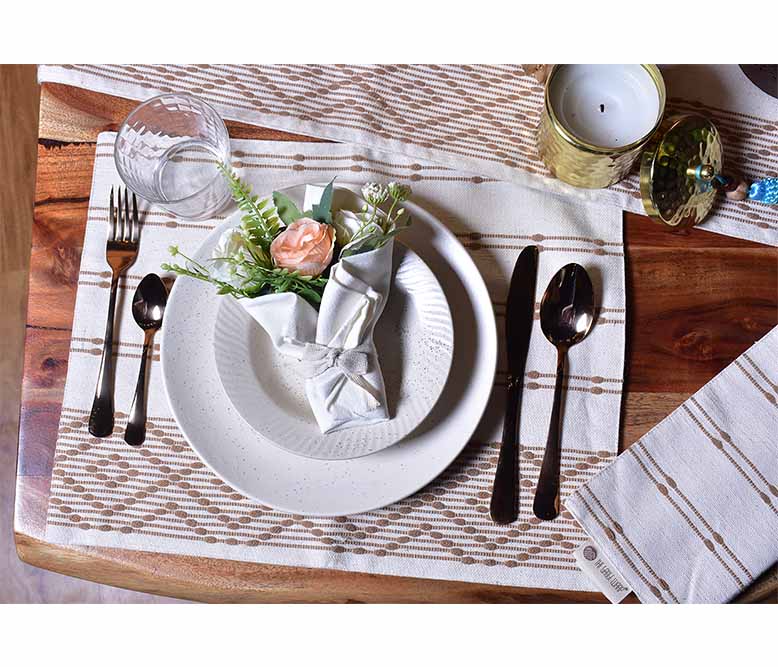 Diamond Ribbed Table Mat (Set of 2) - TGW