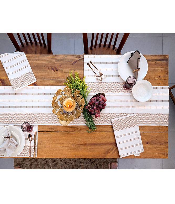 Diamond Ribbed Table Runner - TGW