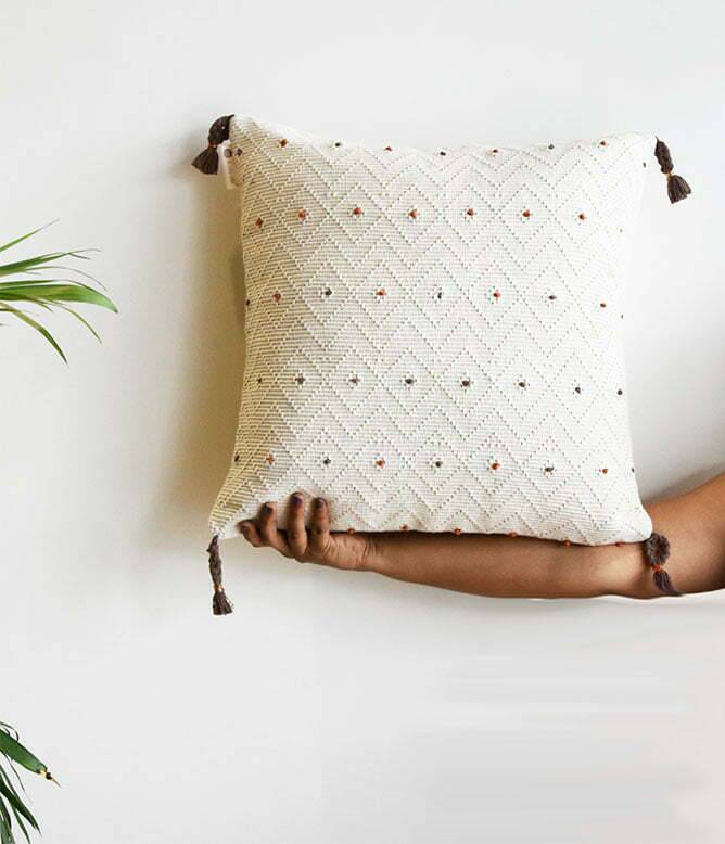 Dotted Geo Cushion Cover - TGW