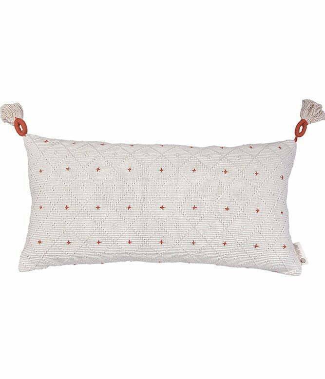 Dotted Geo Lumbar Cushion Cover - TGW