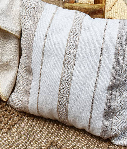 Earthbound Box Cushion Cover White main image 0