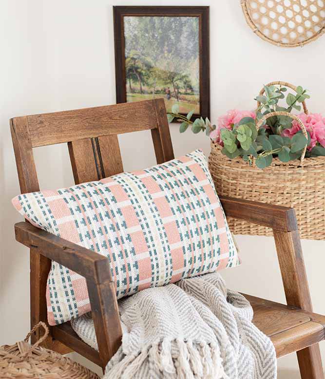 Geometric Lumbar Cushion Cover - TGW