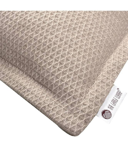 Intertwined beige cushion cover - TGW