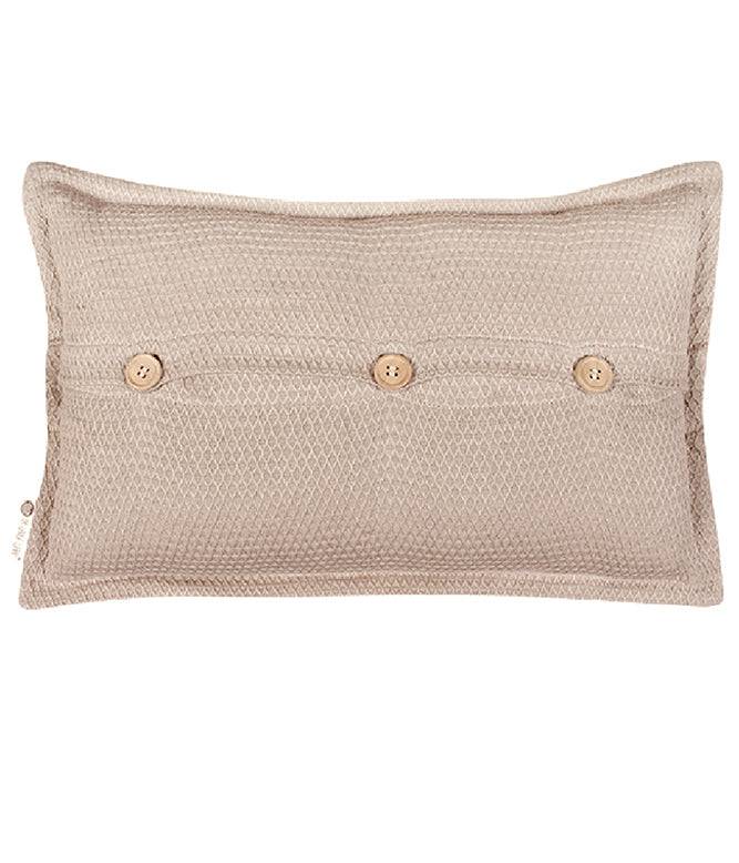 Intertwined beige cushion cover - TGW