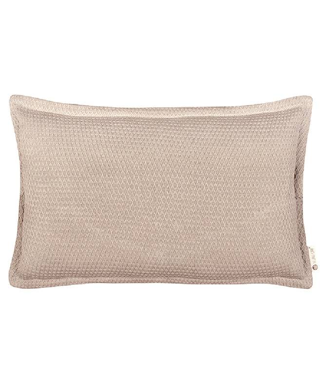 Intertwined beige cushion cover - TGW