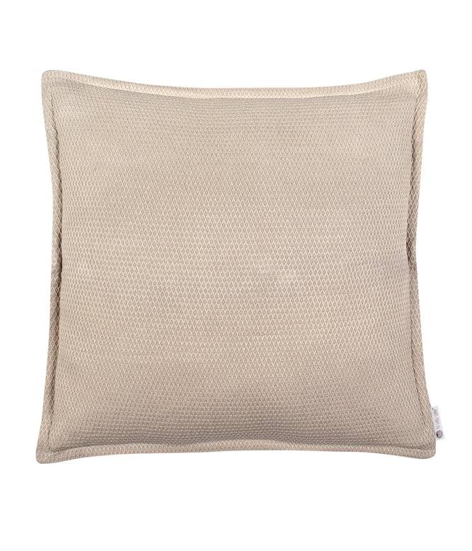 Intertwined beige cushion cover - TGW