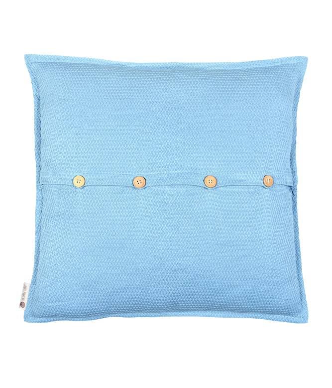 Intertwined Blue Cushion Cover - TGW