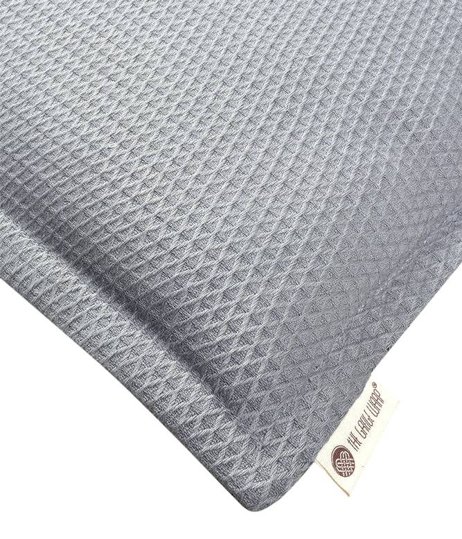 Intertwined grey cushion cover - TGW