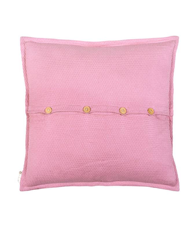 Intertwined pink cushion cover - TGW