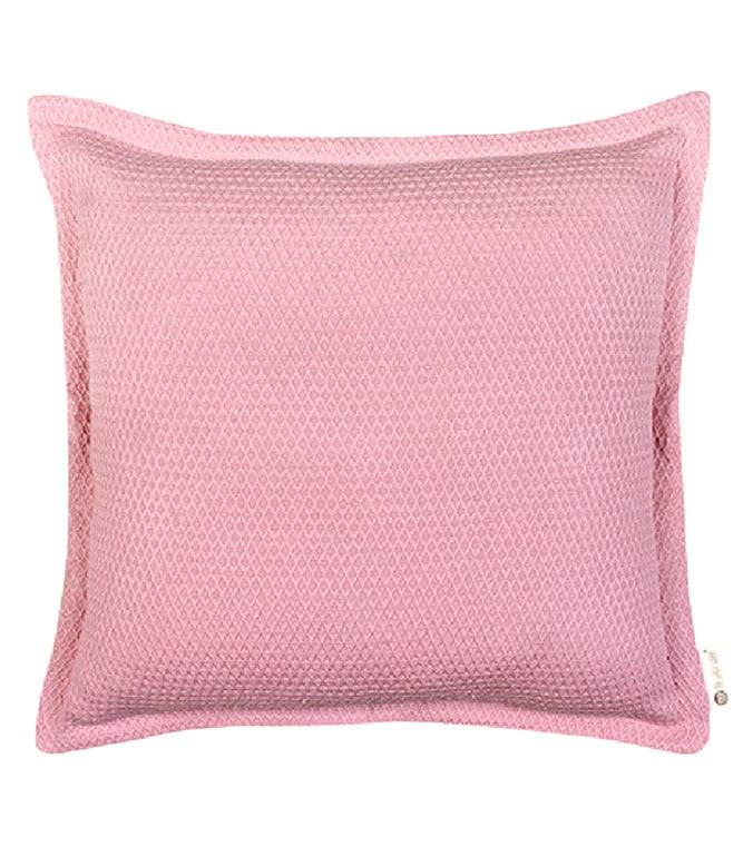 Intertwined pink cushion cover - TGW