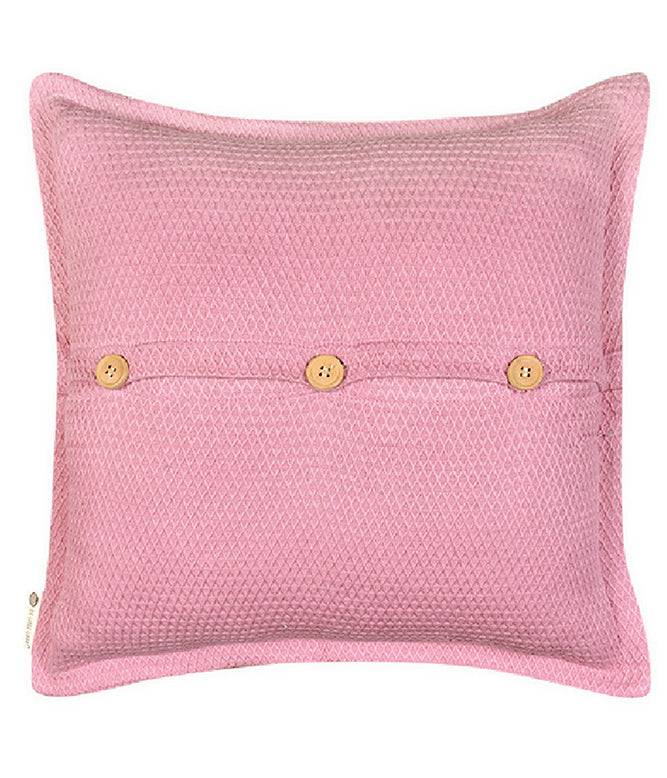 Intertwined pink cushion cover - TGW