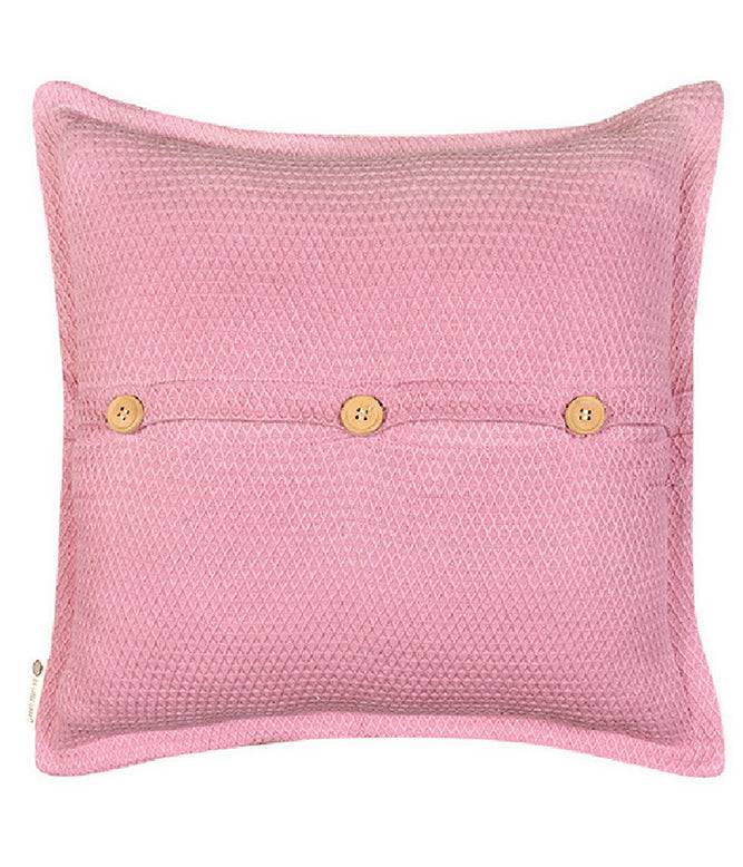 Intertwined pink cushion cover - TGW