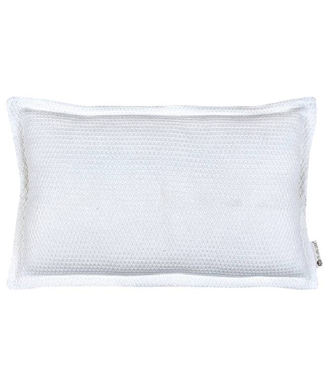 Intertwined white cushion cover - TGW