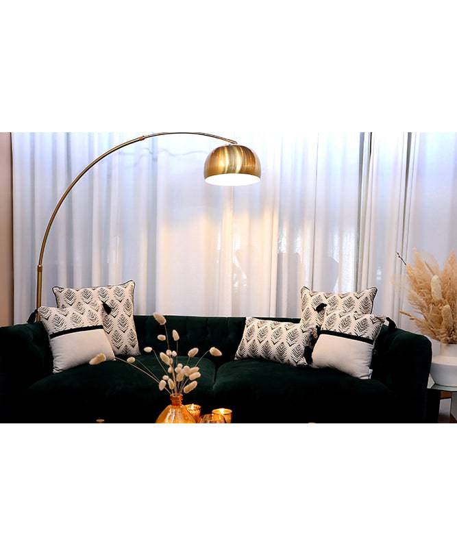 Leaf Foil Cushion Cover - Set of 5 - TGW