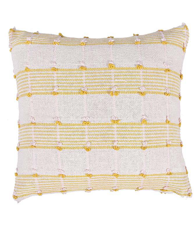 Loop story Lemon Cushion Cover - TGW