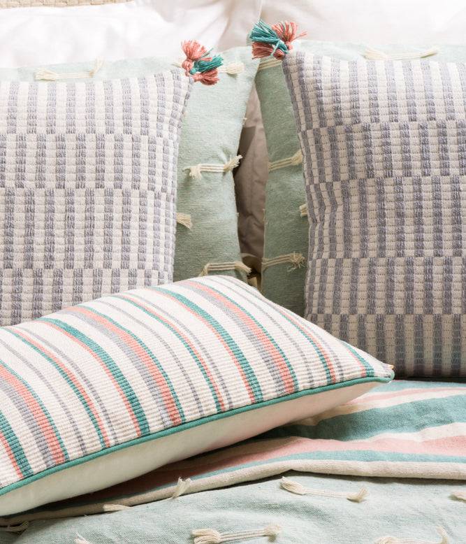Nordic Ribbed Stripe Cushion Cover - TGW