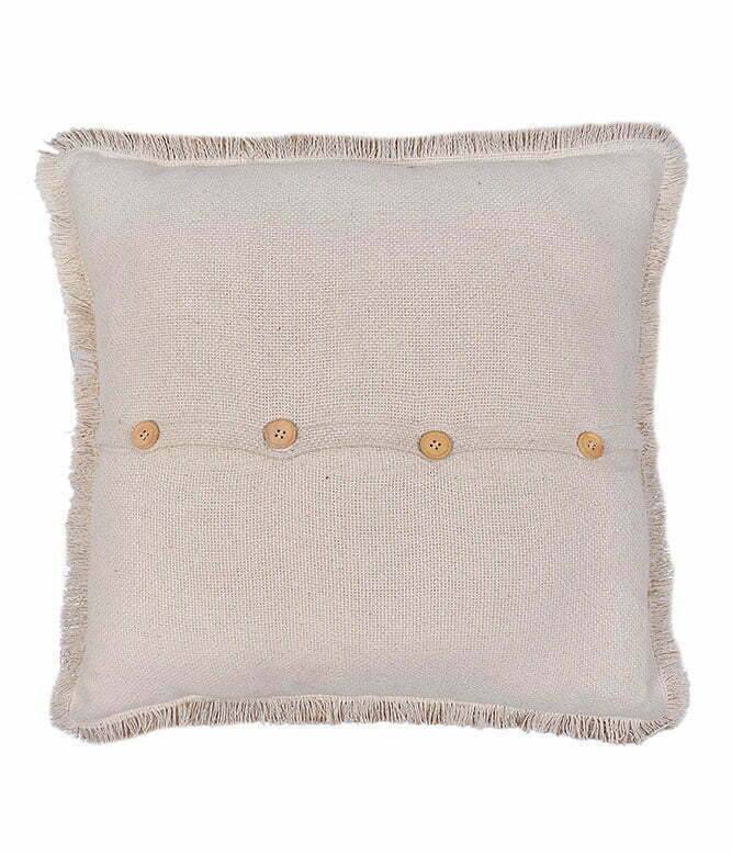 OMBRE FRINGY DUSKY VANILLA CUSHION - TGW