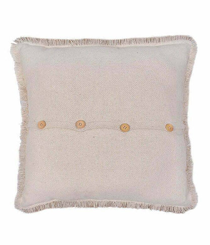 OMBRE FRINGY DUSKY VANILLA CUSHION - TGW