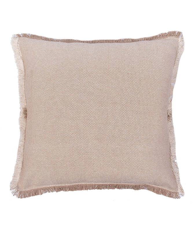 OMBRE FRINGY DUSKY VANILLA CUSHION - TGW
