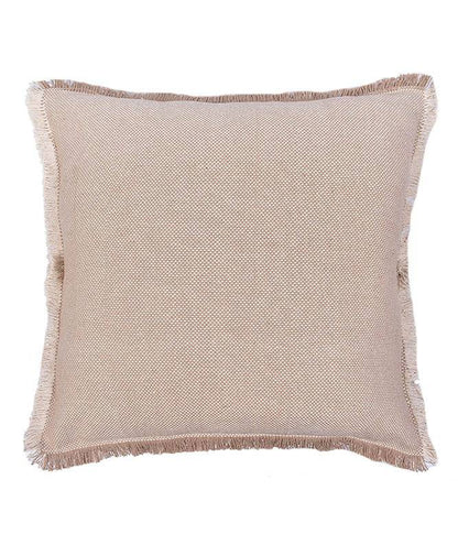 OMBRE FRINGY DUSKY VANILLA CUSHION - TGW