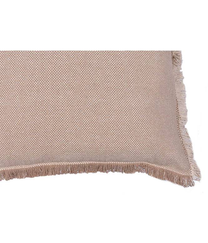 OMBRE FRINGY DUSKY VANILLA CUSHION - TGW