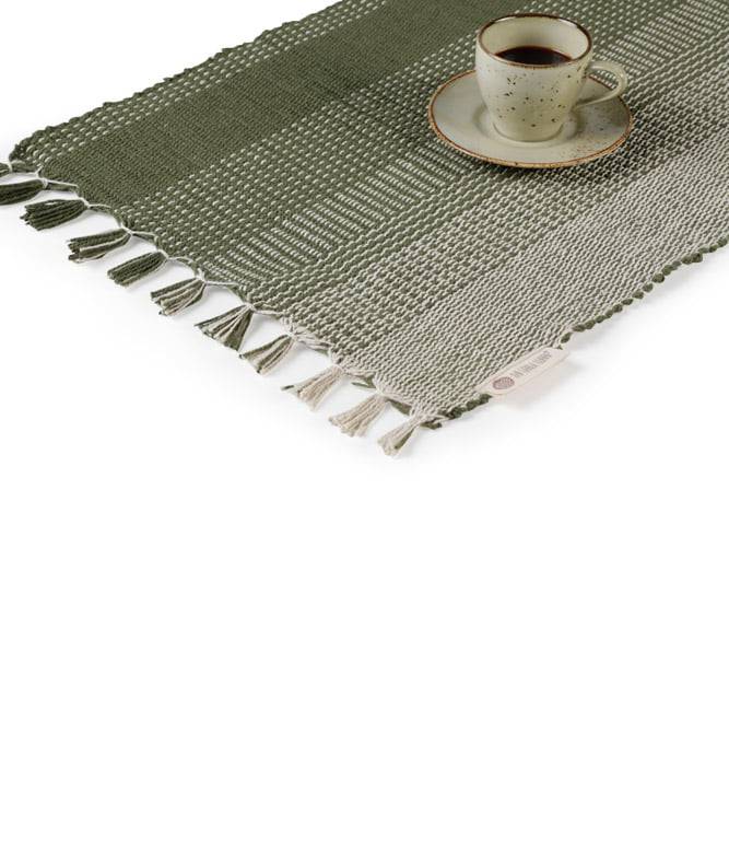 Ombre Placemat Pack of 1 (Olive) - TGW