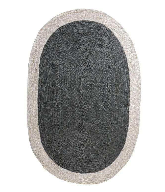 Oval Flatwoven Jute Rug - TGW