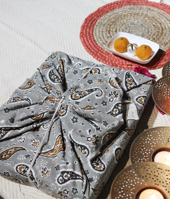 Paisleys Furoshiki (Set of 6 pcs) - TGW