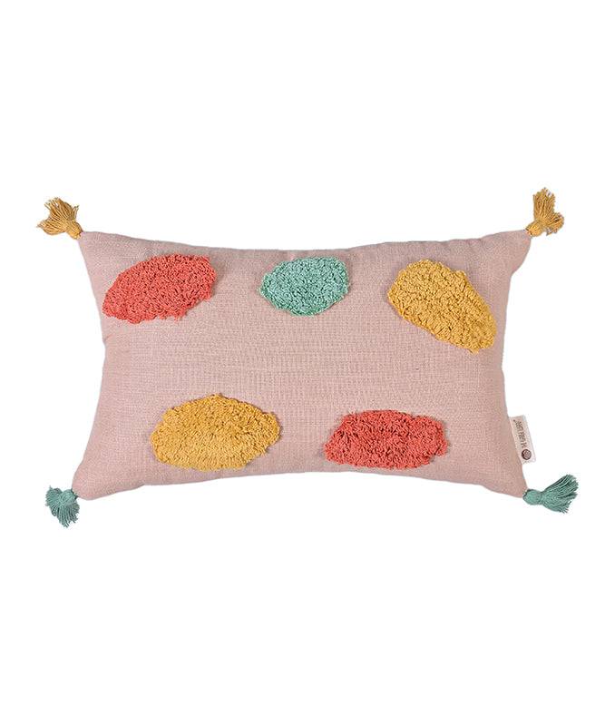 RAINBOW POLKA DREAM LUMBAR CUSHION COVER - TGW