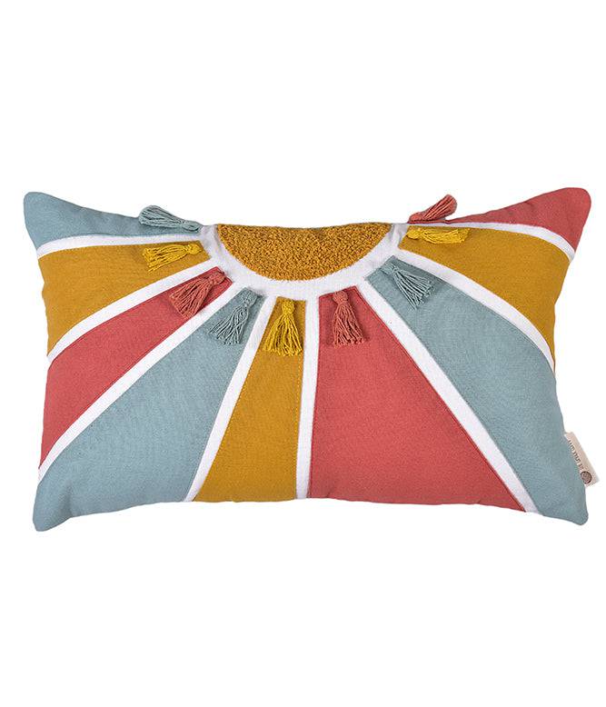 RAINBOW SUNBEAM LUMBAR CUSHION COVER - TGW