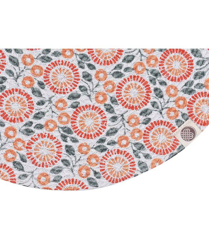 Tangerine Round Mat - set of 2 - TGW